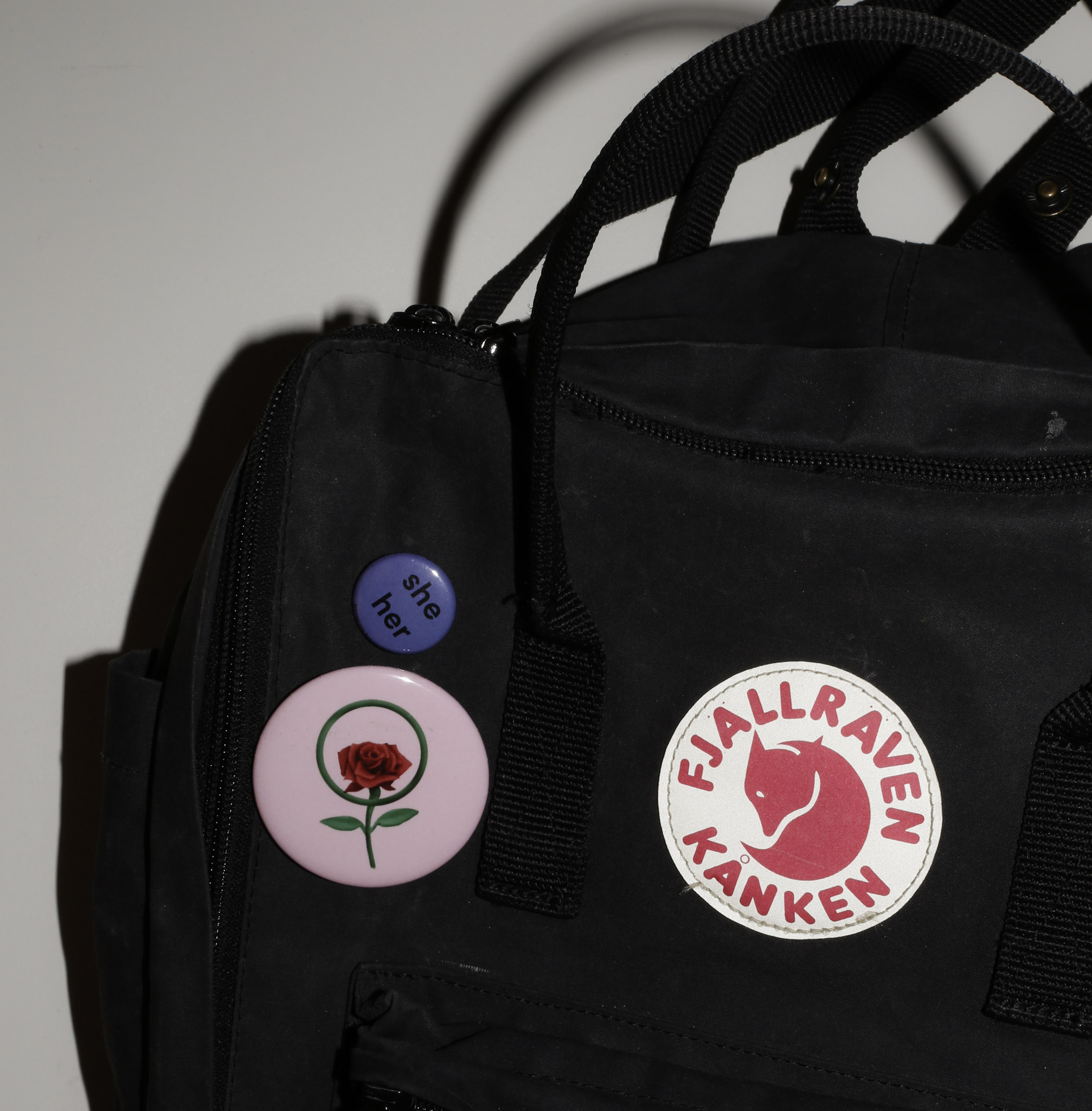 Venus Rose Button Pin - Image 3