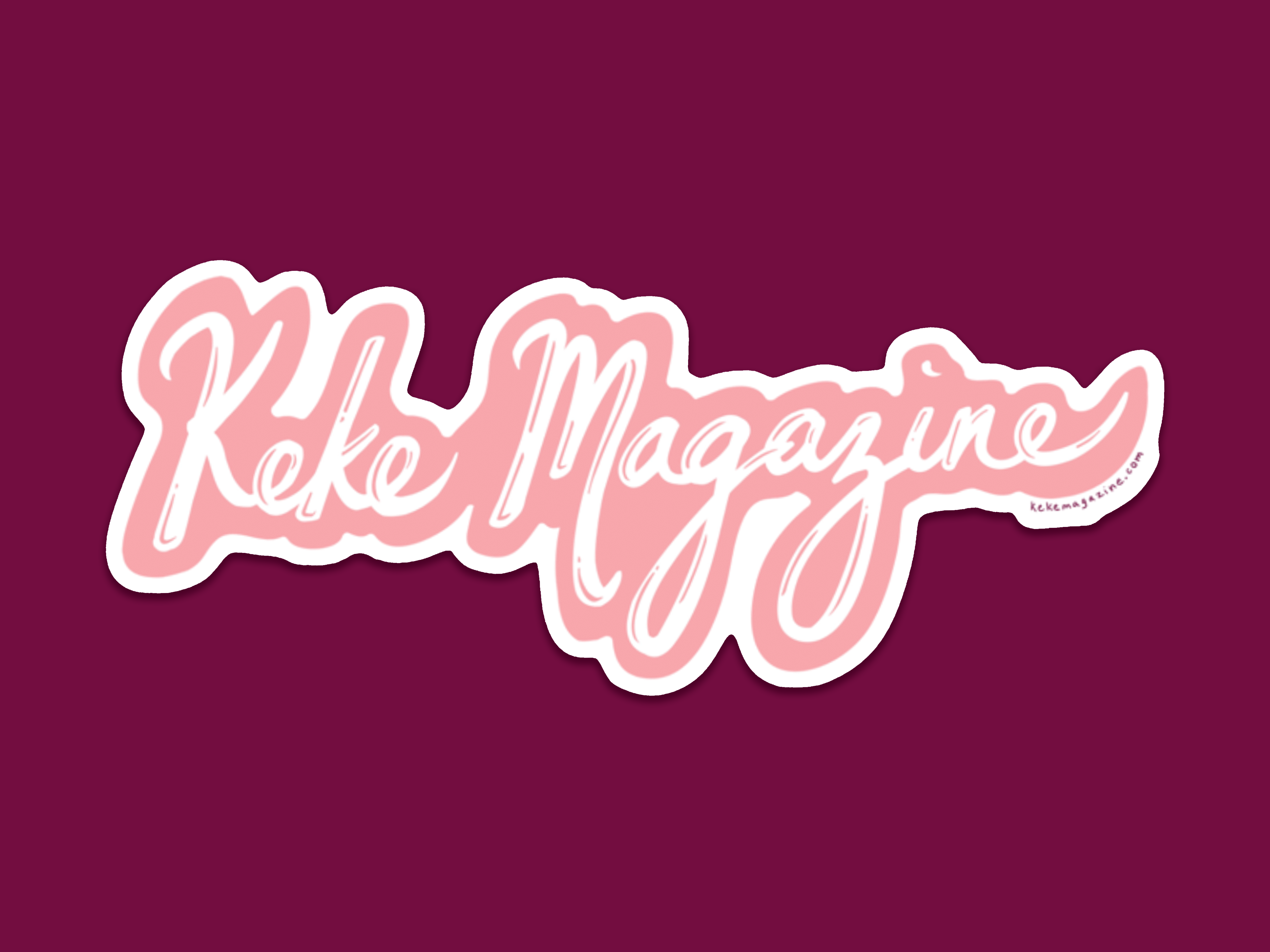 Keke Magazine Sticker